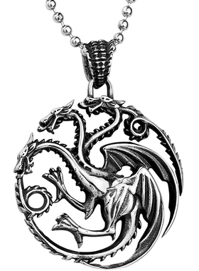 权利的游戏钛钢项链男冰与火之歌