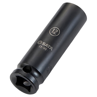 世达中飞6角风动套筒10MM加长风炮气动电动扳手套头短款汽修工具