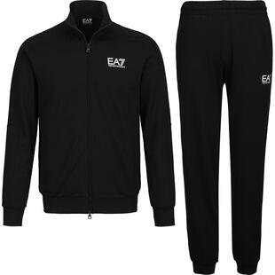 Armani阿玛尼EA7男士2025新款春秋纯棉立领开衫卫衣休闲运动套装