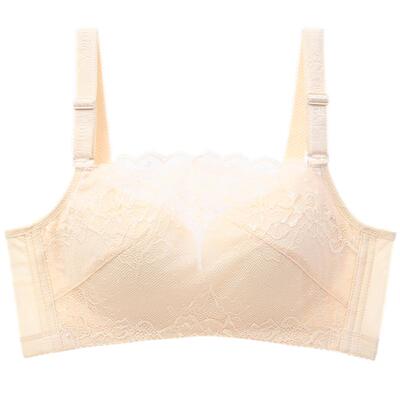 都市丽人防走光抹胸小胸厚款文胸