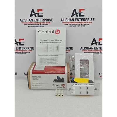 Control4 KPZ6B1240W Wireless 6 Button Keypad