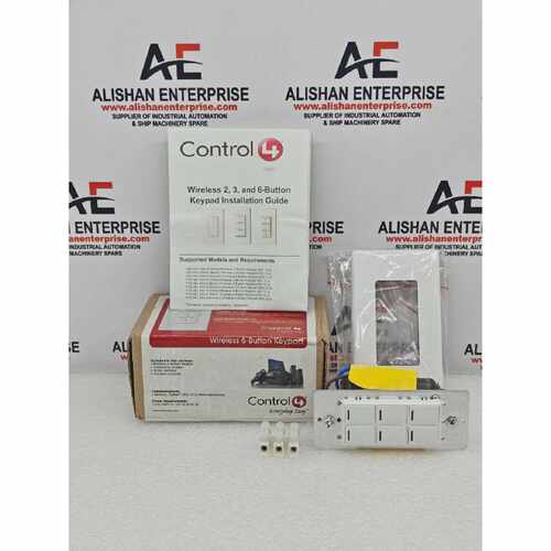 Control4 KPZ6B1240W Wireless 6 Button Keypad