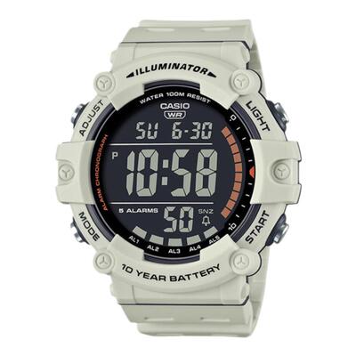 卡西欧手表男运动学生防水电子表