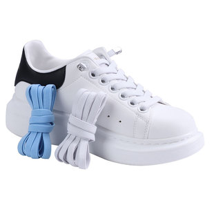 小白鞋懒人鞋带扣尾夹男女儿童替换不用系弹力松紧卡扣扁免绑神器