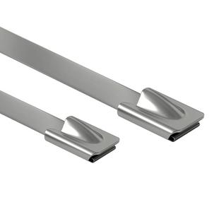 304不锈钢扎带高强度抗老化固定绑带捆绑卡扣式束带铁丝金属钢丝