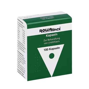 德国Rowatinex乐治宁肾石通颗粒肾结石肝胆结石排石药消石素100粒