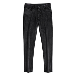 条纹牛仔裤美国苹果AEMAPE男士长裤直筒休闲裤灯芯绒裤男商务