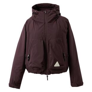 三彩2025冬季新款连帽羽绒服90白鸭绒外套宽松休闲短款保暖M