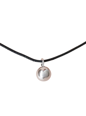 纯银礼物饰品单颗珠子锁骨链