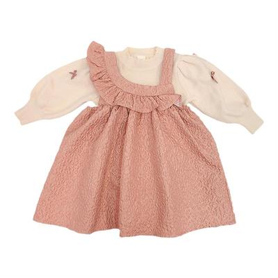 可爱秋冬新款甜美宝宝公主裙子