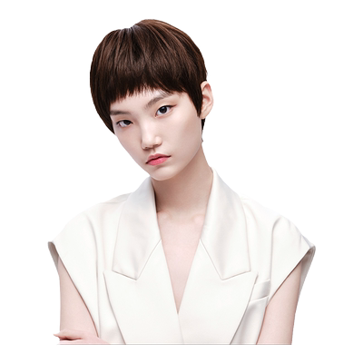 Rebeccayouth真发狗啃刘海头套