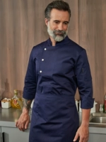 Синий топ + фартук