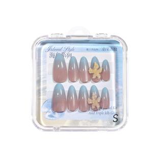 洛丽莲娜海岛系列手工穿戴甲美甲贴 843714