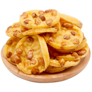 江西特产小吃月亮巴赣南花生巴宁香脆豆巴子赣州特产油炸特色零食