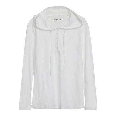 竹节棉质卫衣时尚宽松内搭打底衫