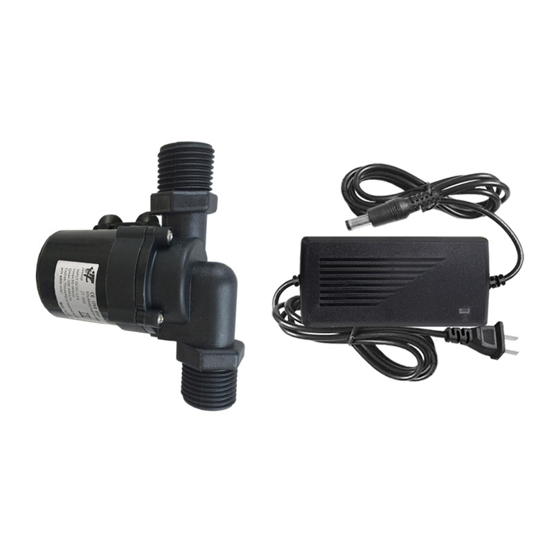 12V24V无刷直流高扬程太阳能热水器静音加压增压泵潜水循环陆用泵