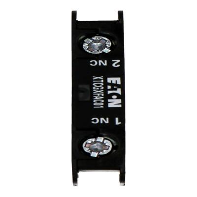 EATON/伊顿穆勒XTCGXFAC01 E系列顶装辅助触点模块 1常闭 正品