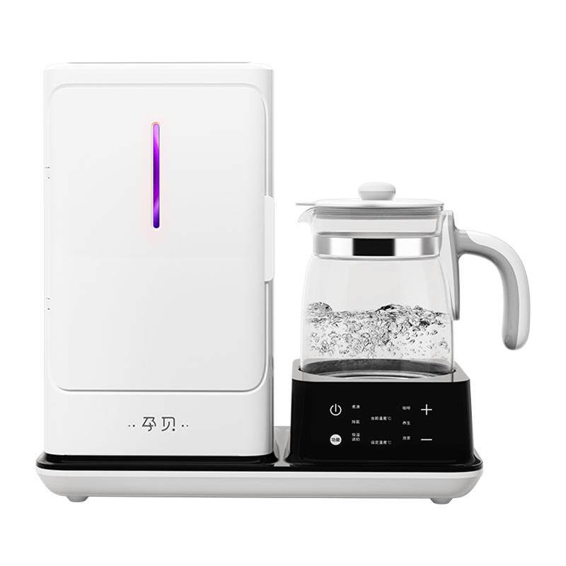 孕贝紫外线奶瓶消毒器柜温奶器二合一冲调奶器恒温热水壶烘干储存