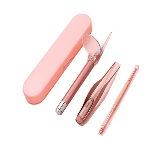 挖耳勺儿童发光耳勺带灯软头宝宝采耳工具镊子可视耳掏耳安全耳挖