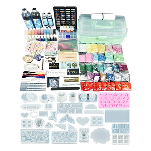 水晶滴胶手工diy材料包自制猫爪套装树脂胶ab胶硅胶模具脱模儿童