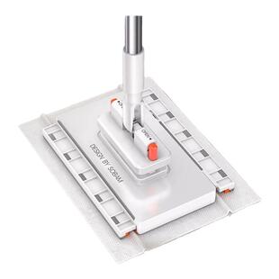 索邦洗脸巾拖把2025新款家用一拖净免手洗多功能懒人迷你平板拖布