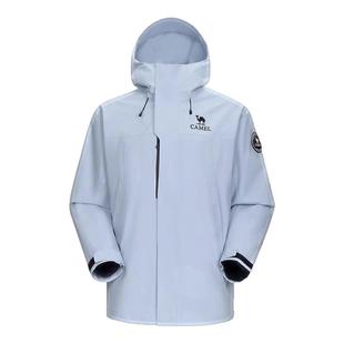 骆驼冲锋衣鹅绒内胆三合一户外2025冬款羽绒服防风防水冬季外套女