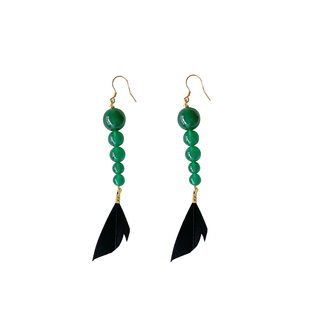 云创作 犬夜叉周边cosplay风使神乐动漫蝴蝶同款耳环无耳洞耳夹女