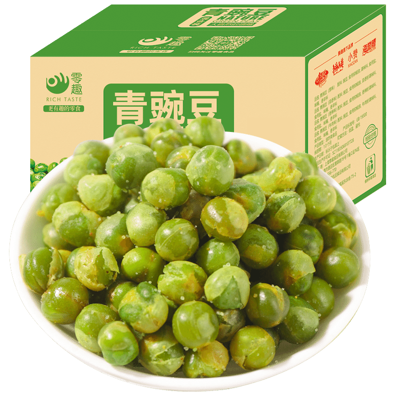 零趣青豌豆蒜香味多口味