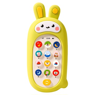 婴幼儿手机可啃咬0到1岁6个月以上宝宝益智早教仿真电话儿童玩具