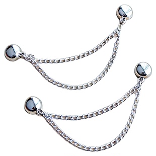 裤脚防拖地神器裤子太长改短调节扣牛仔裤松紧纽扣裤腿扣针固定夹