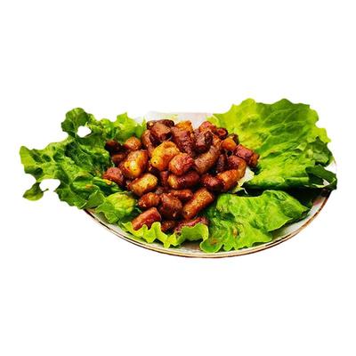 贵州特色烤猪小肠手工灌制