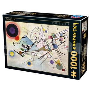 现货D-Toys罗马尼亚进口名画拼图72849KA05组合八1000片康定斯基