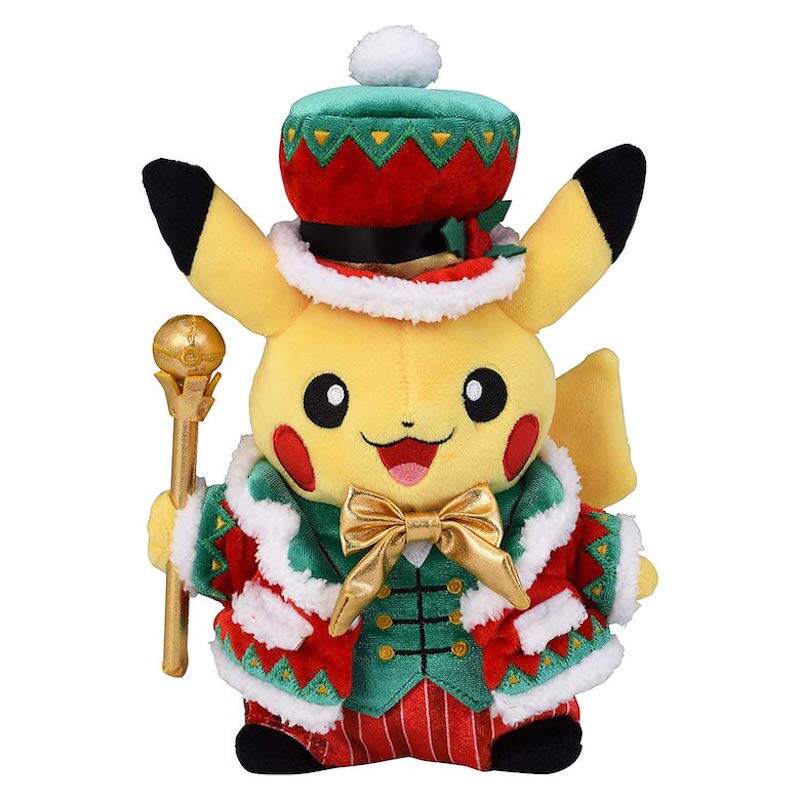 pokemon日本正版圣诞节皮卡丘