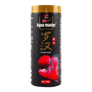 统一血鹦鹉鱼饲料增红增色增艳招财罗汉鱼饲料起头花罗汉鱼粮鱼食