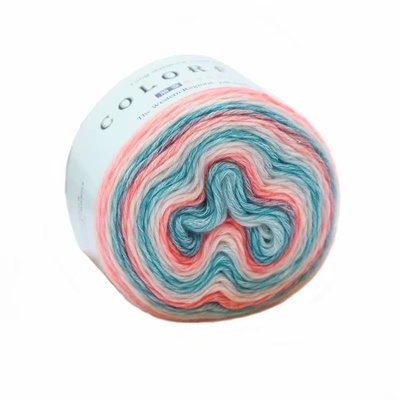 段染中粗棉线蛋糕渐变棉线