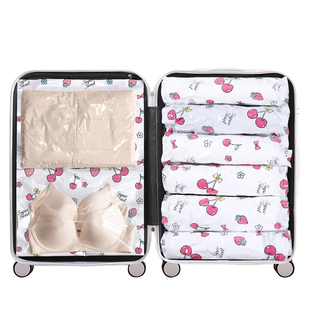 旅行装免抽真空压缩袋收纳袋子飞机行李箱专用羽绒服便携出差旅游