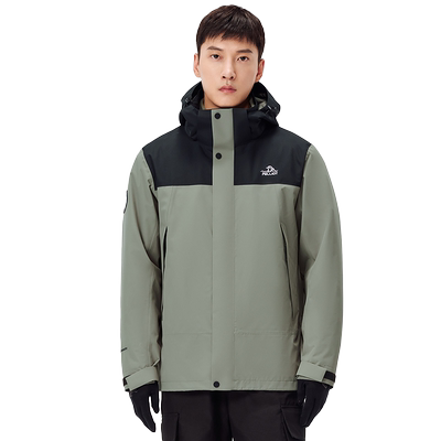 伯希和三合一冲锋衣防暴雨