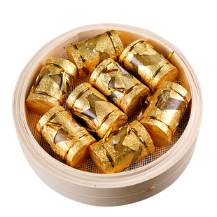 金竹呈祥竹香饭咸蛋黄糯米竹筒饭冷冻半成品加热即食商用预制菜