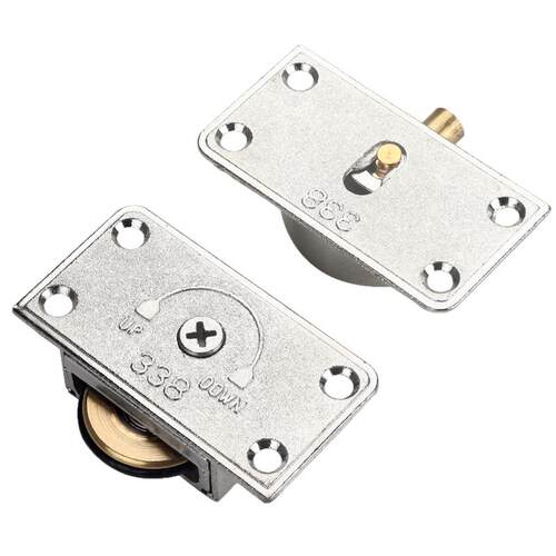 老式衣柜门趟门轮移门导轨滑轮老式推拉门轮子轨道滑轨上下轨配件