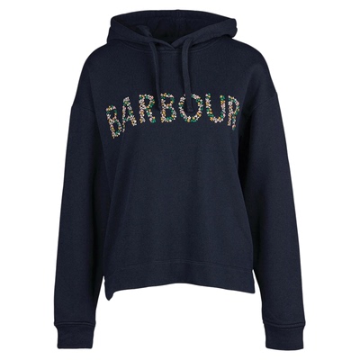 Barbour全棉LOGO圆领卫衣