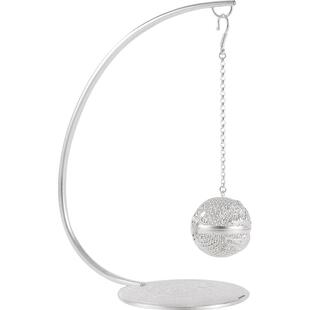 明日999纯银泡茶球茶滤泡茶神器银茶泡手工便携茶漏茶叶分离器