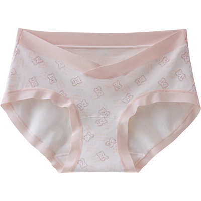 低腰大码孕妇内裤无痕薄款全棉裆