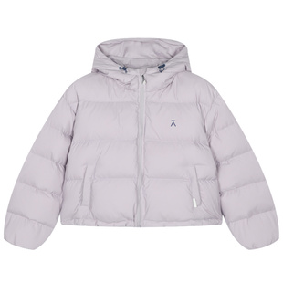 ACMEITEM爱棵米 户外冬季防泼水羽绒服短款保暖宽松加厚面包服女