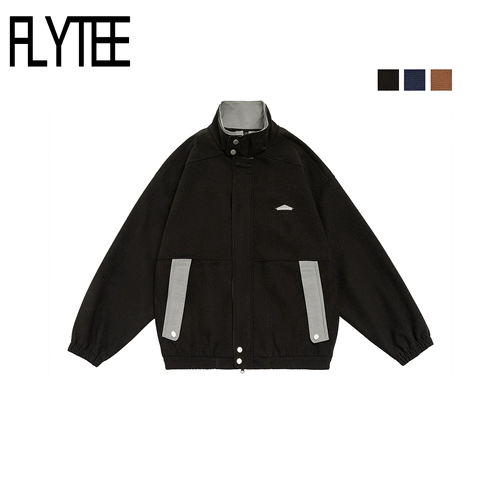 Осенняя ретро куртка подходит для мужчин и женщин, в американском стиле, свободный крой