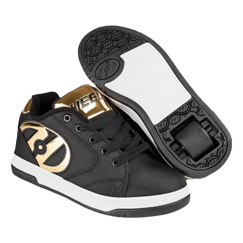 處理斷碼美國HEELYS暴走鞋學生兒童成人單輪轱轆輪滑鞋代步鞋