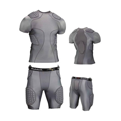 riddell橄榄球防撞衣裤护肩短裤