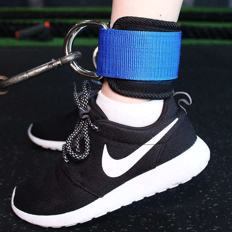 健身龙门架脚踝扣臀部力量训练神器翘臀器材配件弹力绑带绳索脚环