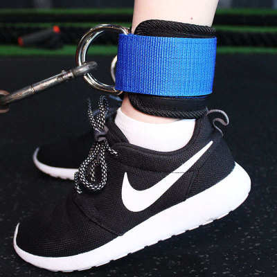 健身龙门架脚踝扣臀部力量训练神器翘臀器材配件弹力绑带绳索脚环