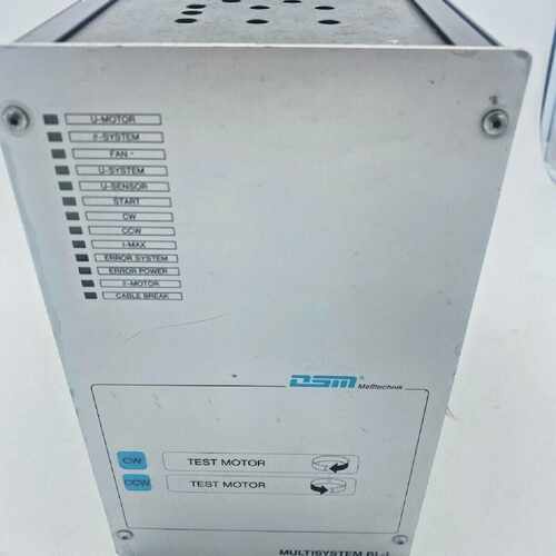MULTISYSTEM BL-L MBL-L/2 Motor Test