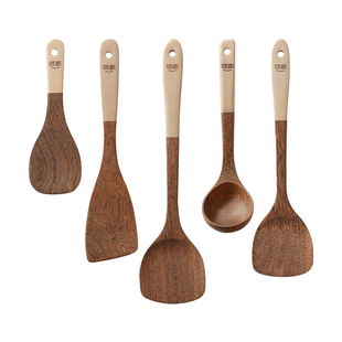 味家鸡翅木锅铲子炒菜家用木质木铲汤勺不粘锅专用耐高温木头铲子